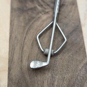 Swank Golf Club Tie Bar Mid-Century Golf Putter Club EXC!